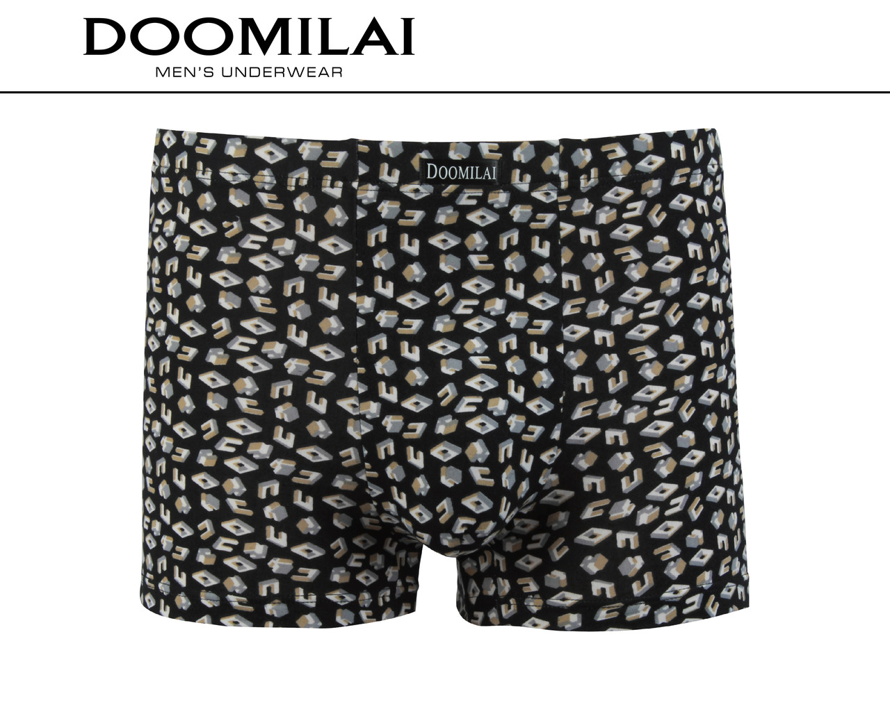 Чоловічі боксери (батал) стрейчеві з бамбука Марка «DOOMILAI» Арт.D-01411