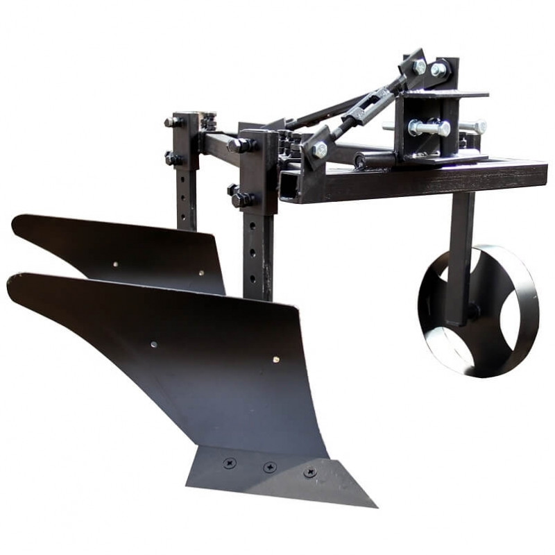 Двокорпусний плуг ПЛ7 до мототрактора, фото 1