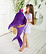 Пижама с нарисованным дельфином Eirena Nadine (789-22) на рост 122/30 Фиолетовая, фото 5