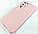 Чохол для Samsung Galaxy Note10 Lite N770 / Samsung Galaxy A81 матовий Silicone Case Full Cover Macarons Color Рожевий, фото 4