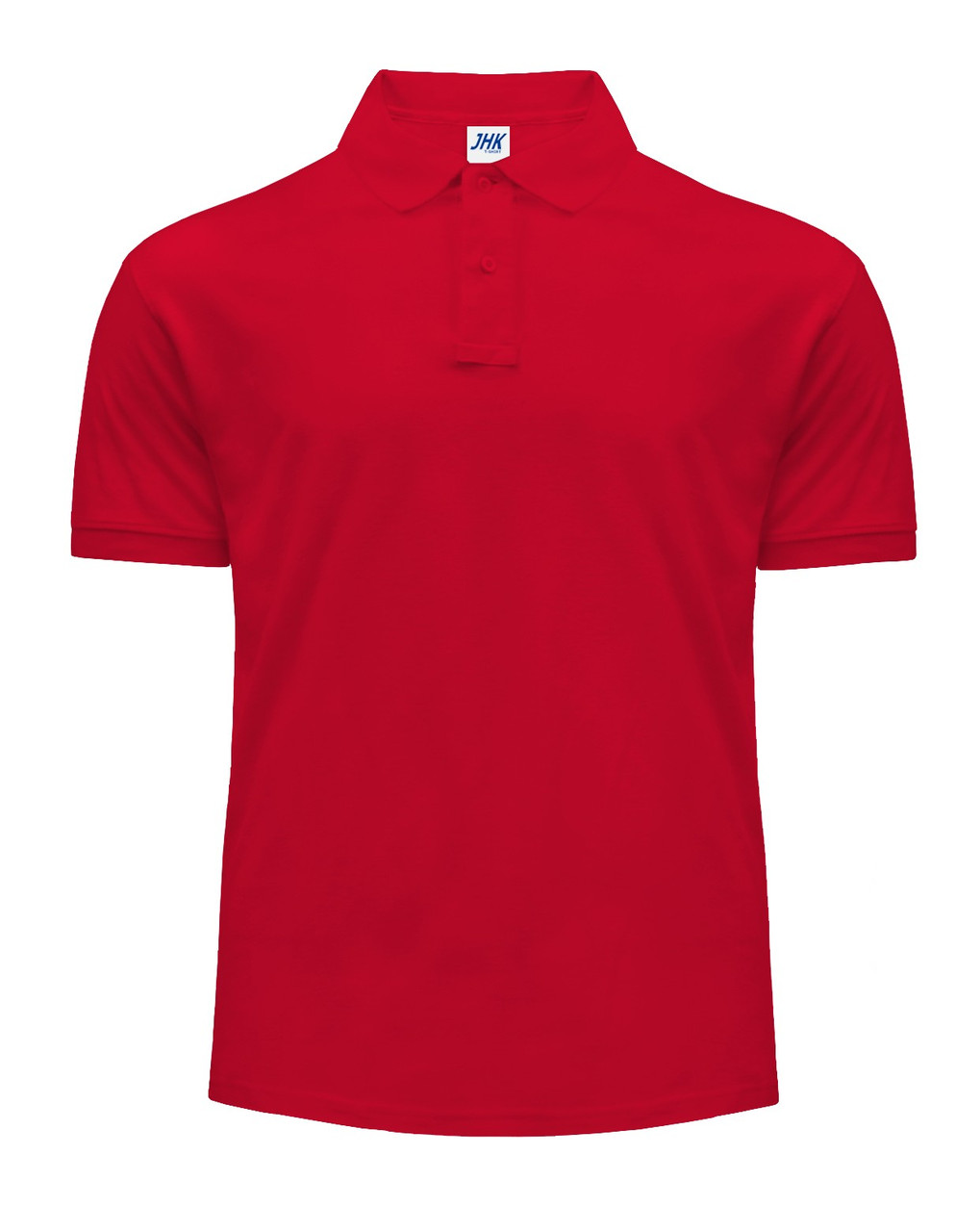 Чоловіча футболка-поло JHK POLO WORKER 210 колір червоний (RD)