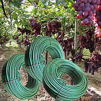 Шпалерний проволока 2/3.5 мм 100 м для виноградников.Служит до 50 лет.