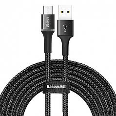 Кабель BASEUS Lightning Cafule 3 м 2A Black/Grey (N011904)