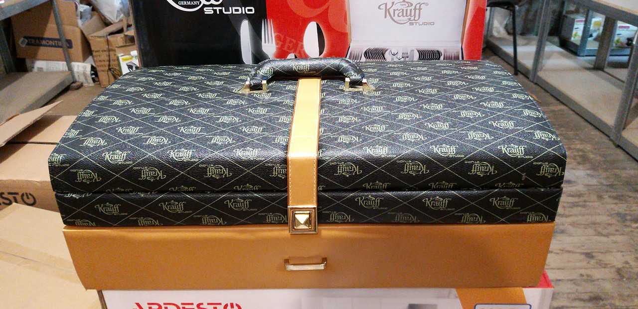 Столовий набір Krauff Studio 72 пр. у валізі 29-189-040, фото 1