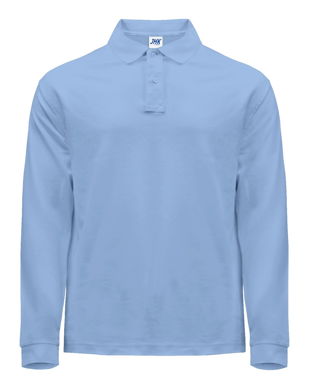 Чоловіча футболка-поло POLO REGULAR MAN LS колір блакитний (SK)