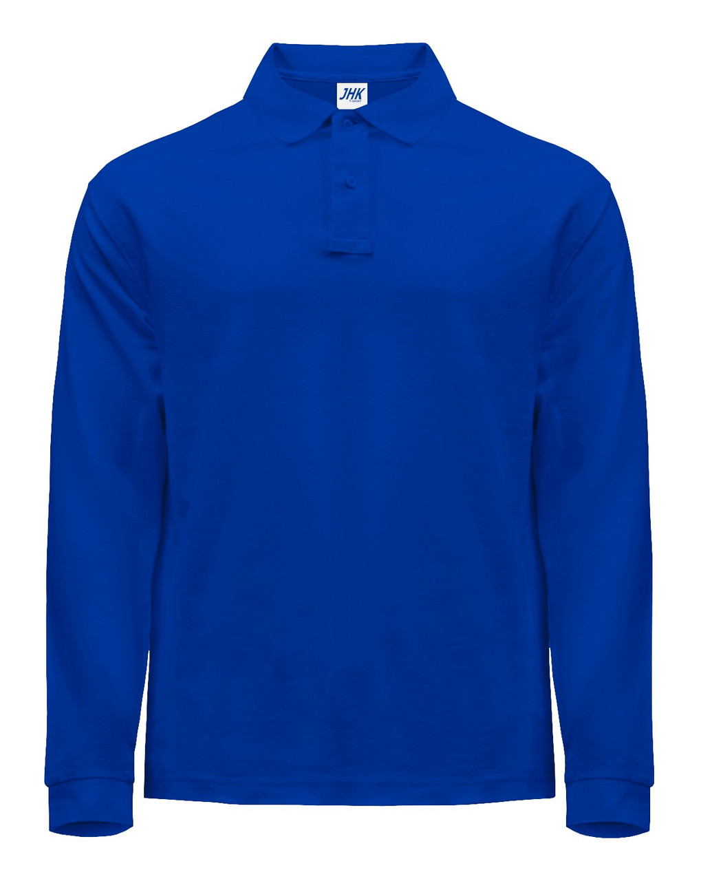 Чоловіча футболка-поло POLO REGULAR MAN LS синій колір (RB)