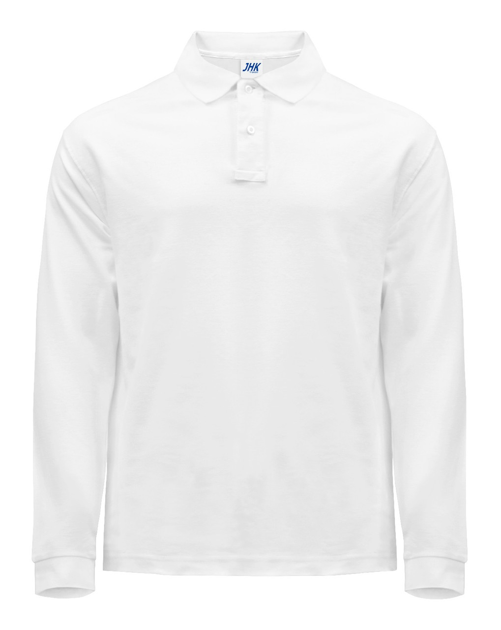 Чоловіча футболка-поло POLO REGULAR MAN LS колір білий (WH)