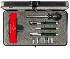 Набір динамометричних інструментів з Т-подібною ручкою TorqueVario-STplus 5.0 - 14.0 Нм Wiha 29234