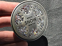 Нашивка White Snow Winter з камінням 60 мм, фото 5