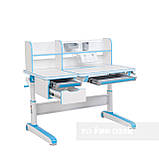 Дитячий стіл-трансформер FunDesk Libro Blue, фото 5