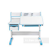 Дитячий стіл-трансформер FunDesk Libro Blue, фото 3