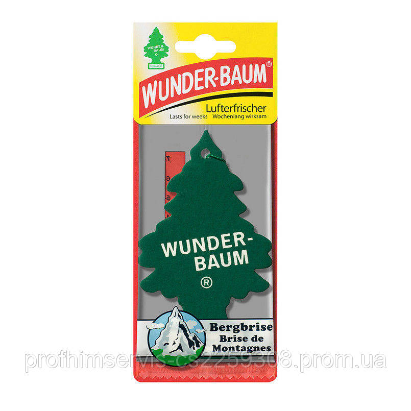 Ароматизатор ялинка Wunder-Baum Mountains