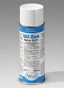 WS-Zink A 6005 - Цинконаполненный грунт-400мл.Аерозоль
