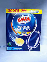Таблетки для посудомийних машин Una Vaatwas-Tabletten Classic 100 шт.