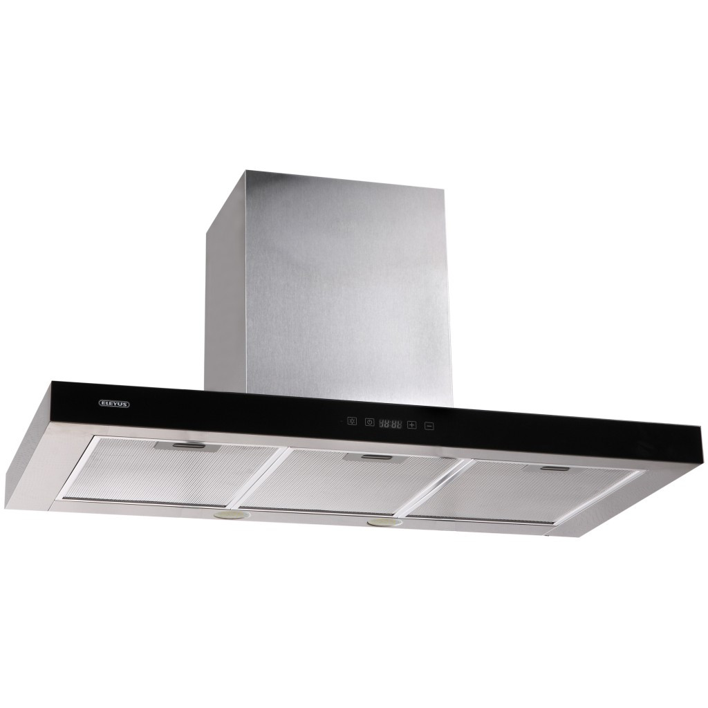 Декоративна витяжка кухонна Eleyus Stels 1200 LED SMD 90 IS+BL