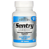 Вітаміни Sentry Senior Multivitamin & Multimineral Supplement Men 50+ 21st Century 100 таблеток