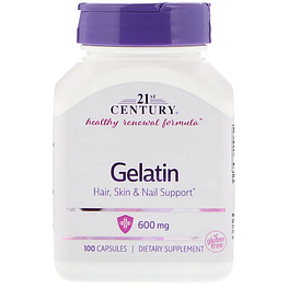 Gelatin 600 мг 21st Century 100 капсул