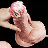 Фалоімітатор 10&#39;&#39; Squirt Extreme Dildo Flesh, фото 8