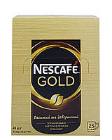 Кофе Nescafe Gold растворимый с добавлением молотого в стиках 25 х 2 г (498)