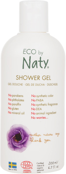 Органічний гель для душу для всієї родини Eco by Naty 200 мл