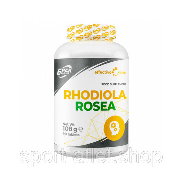 Натуральна добавка 6PAK Nutrition Rhodiola Rosea, 90 таблеток