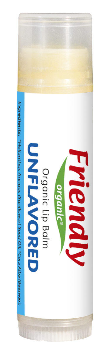 Органічний бальзам для губ Friendly Organic без запаху 4,25 гр