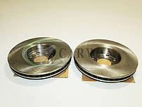 Диск тормозной передний Lanos 1.6, Espero, Opel Astra F,Calibra, KADET, VECTRA B  (вентилир.) 14" 96179110 QAP