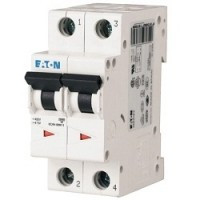 Автоматичний вимикач EATON PL6 2п 63А C 6 кА (286573)