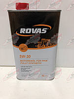 Моторное масло синтетическое Rovas 5w30 1л