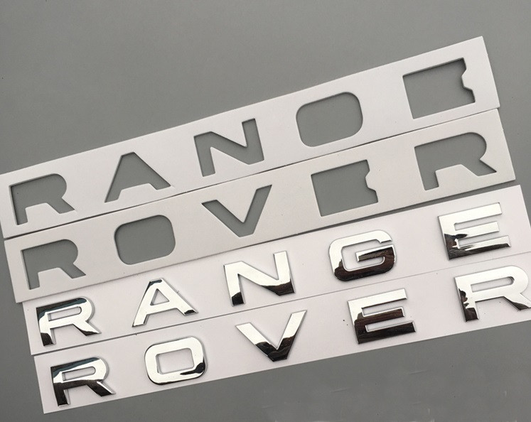 Напис Range Rover (хром)