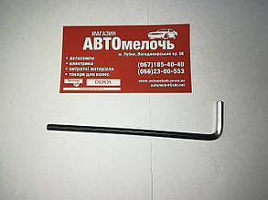 Ключ шестигранник на 4 вир-во Intertool