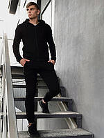Костюм мужской спортивный Cosmo Intruder черный Кофта толстовка + штаны