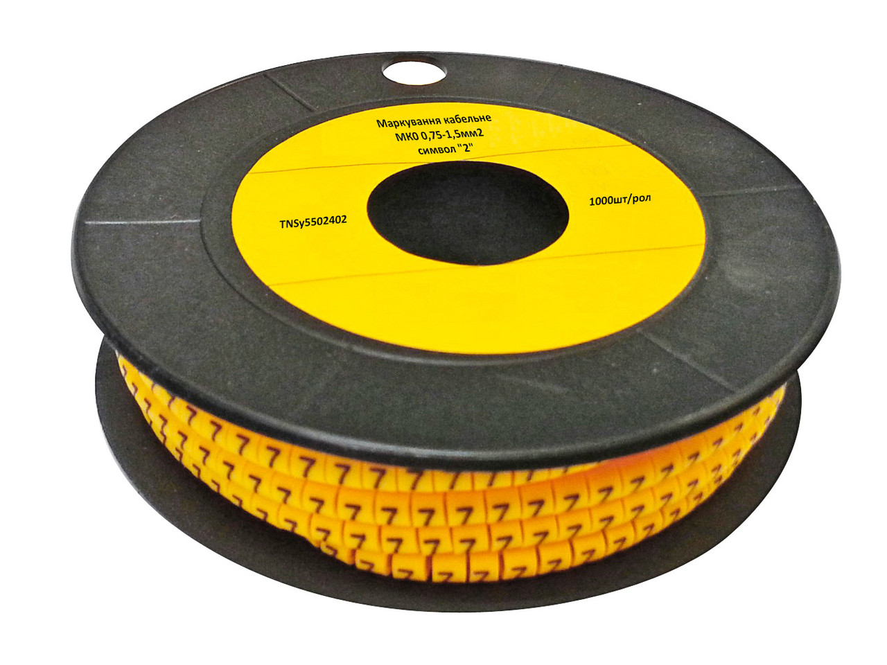 Маркировка Кабельная МК0 0.75-1.5мм2 Символ «2» 1000шт/рол TNSy5502402 ...