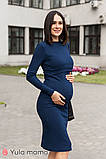 Темно-синя сукня для вагітних та годування SALMA DR-30.021, фото 3