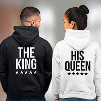 Парные худи. Теплые толстовки для влюбленных. King and Queen