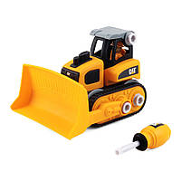 Іграшка-конструктор CAT Machine Maker Бульдозер 20 см, 20 cm 80902F