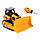Іграшка-конструктор CAT Machine Maker Бульдозер 20 см, 20 cm 80902F, фото 5