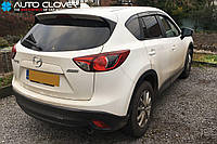 Дефлекторы окон (ветровики) 6шт. Mazda CX5 2011-2016 (Autoclover/Южная Корея)
