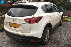 Дефлектори вікон (вітровики) 6 шт. Mazda CX5 2011-2016 (Autoclover D090)