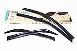 Дефлектори вікон (вітровики) Mitsubishi Lancer 9 2003-2007 (Autoclover D061), фото 3