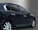 Хром накладки на ручки Renault Captur 2014-/ Fluence 2009-/Latitude 2010- (Auto clover B877), фото 3