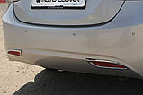 Хром накладки на галогенки Hyundai Elantra 2010-2012 (Autoclover B715), фото 11