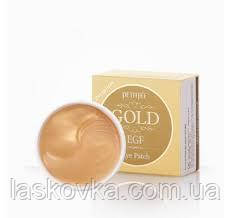 Гідрогелеві патчі із золотом для повік Petitfee Premium Gold EGF Eye Patch, фото 1