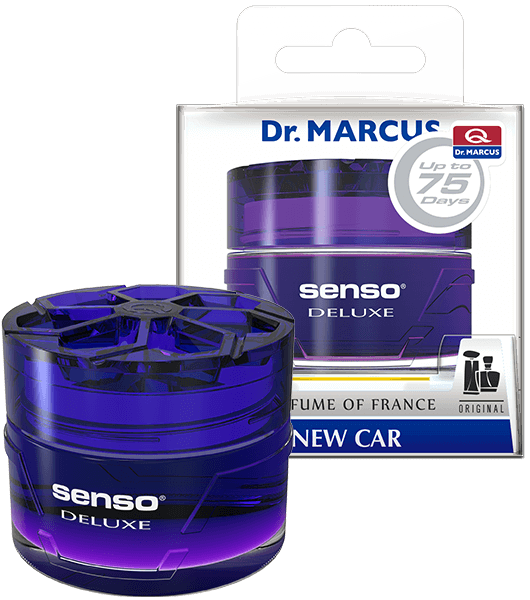 Авто освіжувач Dr. Marcus Senso Deluxe (вибір аромату), Ароматизатор автомобільний (Пахучка в салон авто) MiX New car