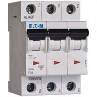 Автоматический выключатель EATON PL6 3п 16А С 6 кА (286601)