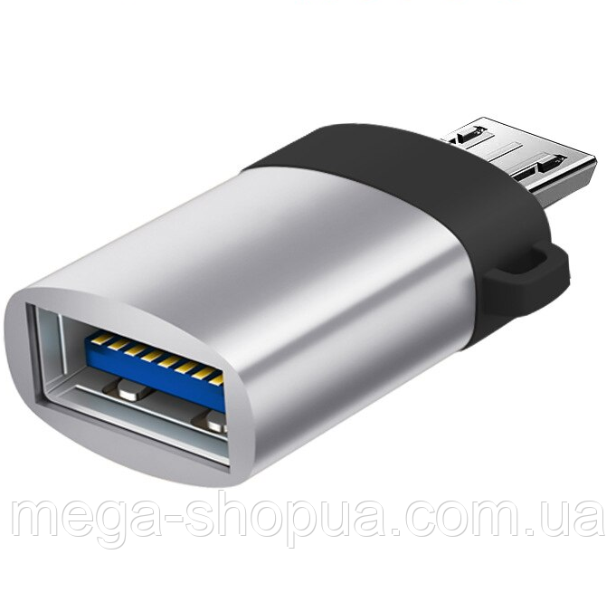 Адаптер OTG micro USB – USB. Перехідник для з'єднання microUSB OTG адаптер V87H