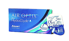 Air optix plus HydraGlyde | Контактні лінзи на місяць | Лінзи Alcon Air optix plus HydraGlyde