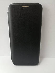 Чохол для Huawei P Smart S книжка бічний із підставкою протиударний чорний