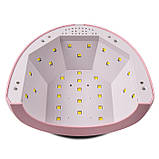 Лампа для манікюру LED+UV Lamp SUN One Pastel Pink, 48 Вт, фото 4