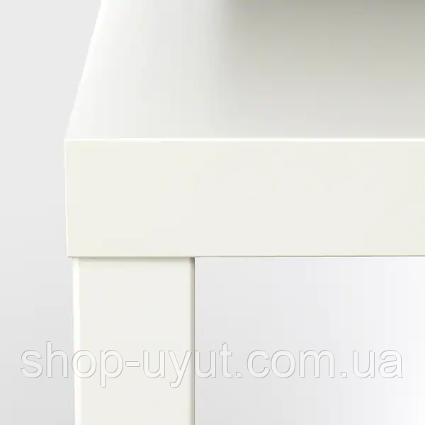Стильный журнальный столик IKEA LACK 55x55 см белый квадратный кофейный прикроватный стол ИКЕА ЛАКК - фото 6 - id-p1249381245
